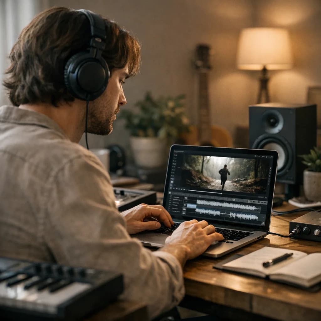 AI soundtrack for a video