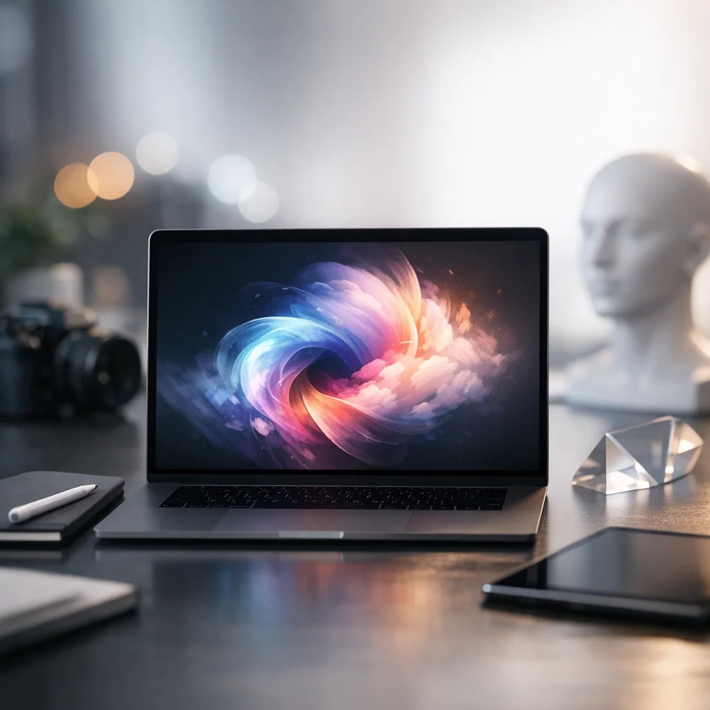 A video frame upscaled to Ultra HD 4K