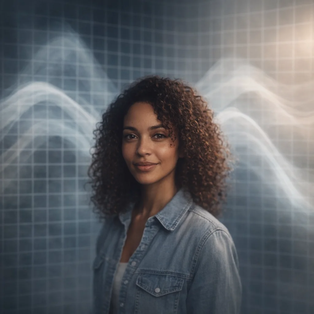 AI voice matched to an AI-generated video