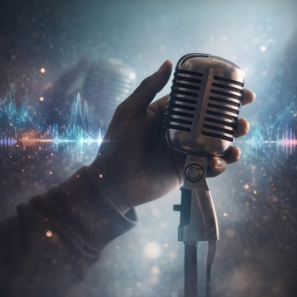 Combining voiceover with layered sound effects