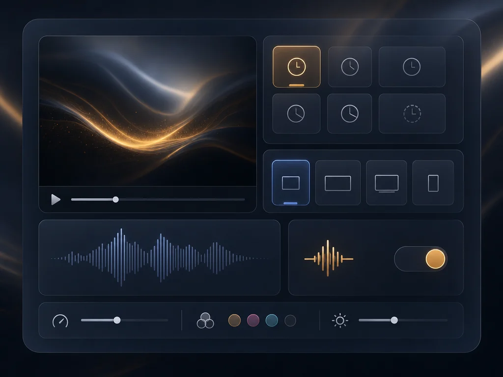 Kling 3.0 video generation settings
