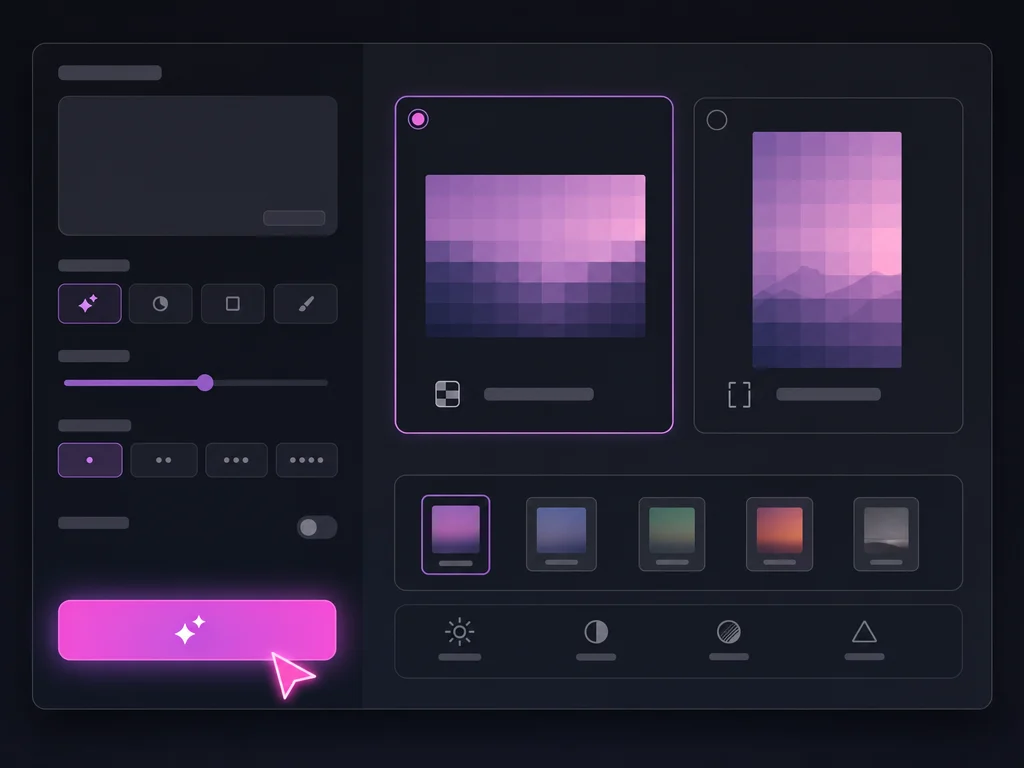 Generation settings visual for Nano Banana 2